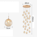 Axyaa Modern Pendant Lights Indoor Chandeliers for Living Room Dining Room