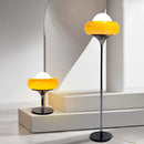 Axyaa Egg Tart Lamp: Retro Medieval Style Creative Luxury Floor & Table Lamp Set
