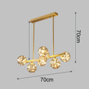 Axyaa Nordic Stair Chandelier Ceiling Light Pendant Lights for Living, Bedroom, Dining Room