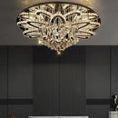 Axyaa Luxury Crystal Chandelier with Remote Control for Home and Hotel Decor