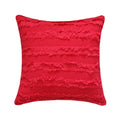Axyaa Cotton Linen Cut Flowers Pillowcase: Nordic Style Cushion Cover Home Decor