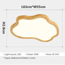 Axya Nordic Wooden Ceiling Light LED Cloud Light Warm Lighting