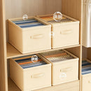 Axyaa Closet Organizer Box Pants Jeans Sweater Storage Compartment Basket