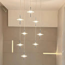 Axyaa LED Chandeliers: Modern Pendant Lights for Living Room and Dining Room
