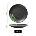 Axyaa Ceramic Plates Set | Creative Japanese Style Dinner & Dessert Dishes
