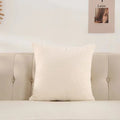 Axyaa Plush Cushion Cover for Home Decor - 40x40cm & 60x60cm Sizes