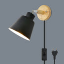 Axyaa Nordic Wooden Wall Light in 6 Colors for Indoor Living Spaces
