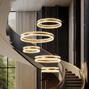 Axyaa Modern LED Chandelier Pendant Ceiling Light for Indoor Dining Room