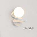 Axyaa Nordic LED Wall Lamp: Stylish Interior Sconce for Energy Efficient Room Lighting