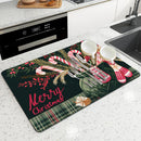 Axyaa Coffee Mat: Quick Dry Draining Pad for Kitchen and Bathroom
