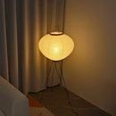 Nordic Retro Handmade Xuan Paper Floor Lamp LED Light for Axyaa Brand