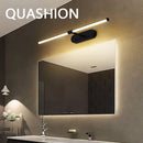 Axyaa LED Metal Bathroom Mirror Wall Lamp with Acrylic Lampshade and Paint Finish
