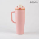 Axyaa 1200ml Car Cup with Flip Lid, Dual Drink Fruit Cup & Insulated Design