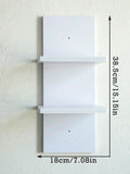 Axyaa 5-Tier Wall Shelves, Bathroom and Kitchen Storage Rack with Easy Assembly for Nordic Home Decor