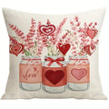 Axyaa Love Balloon Bear Decorative Pillowcase for Home Sofa Cover