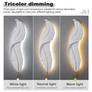 Axyaa Nordic Feather LED Wall Light for Stylish Home Decor