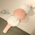 Axyaa Sleepy Tomato Plush Leg Pillow - Soft and Cute Bed Toy for Children