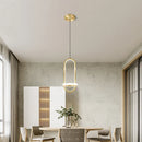 Axyaa Modern LED Pendant Lamp White/Black for Home Decoration