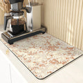 Axyaa Striped Dining Table Mat Coasters - Absorbent Placemats for Kitchen