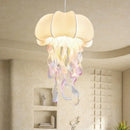 Axyaa Nordic Jellyfish Umbrella Pendant Lamp: Elegant Lighting for Living Room and Bedroom
