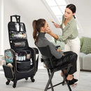 Axyaa Professional Makeup Train Case with 5 Toiletry Bags