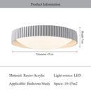 Nordic Retro LED Ceiling Light for Modern Living Room Decor by Axyaa