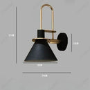 Axyaa LED Iron Wall Lamp for Living Room Bedroom Study Décor