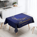 Axyaa Ramadan Kareem Decor Tablecloth - Waterproof & Stain Resistant