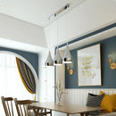 Axyaa Modern Plating Pendant Lights Chandeliers for Dining Room Kitchen Bedroom