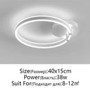 Axyaa Modern LED Chandelier for Living Room Bedroom Ceiling Lighting
