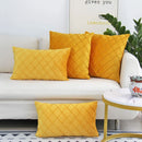Axyaa Nordic Velvet Cushion Cover Luxury Pillowcase for Ramadan Decoration