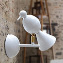 Axyaa Bird Wall Lamp: Creative LED Living Room Sconce, Bedroom Bedside Light