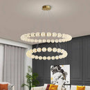 Axyaa Modern LED Chandelier for Living, Dining, and Bedroom Lighting