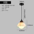 Axyaa Marble Wabi Sabi Droplight Pendant Lamp for Kitchen Island & Dining Desk