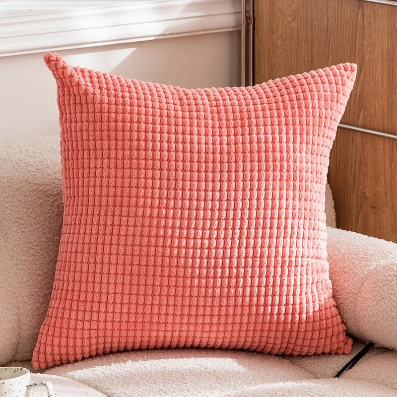 Decorative Square Pillow Cover, Axyaa Brand, Contemporary Style, 45x45CM Throw Pillow Cover
