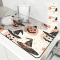Axyaa Halloween Head Absorbent Drain Pad for Kitchen, Bathroom, and Tableware