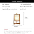Axyaa Triangle Wood Stand Japanese Floor Lamp for Stylish Home Décor