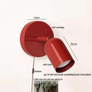 Axyaa Nordic Cream Style LED Wall Sconce with Pull Chain Switch