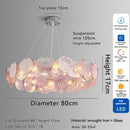 Axyaa Rainbow Glass Pendant Light for Living Room Dining Bedroom LED