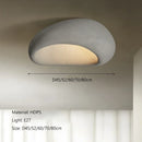 Axyaa LED Resin Ceiling Lamp Chandelier for Modern Minimalist Interior Lighting
