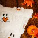 Axyaa Cute Ghost Plush Pillow Cover for Festive Living Room Decor