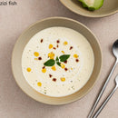Axyaa Retro Ceramic Bowl Set for Molecular Cuisine Dining and Kitchen Serving