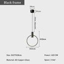 Axyaa Black&Gold Copper Wall Light Sconce Modern Home Decoration Living Dining Bedroom