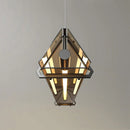 Axyaa Amber Glass Pendant Lamp LED Dining Table Lighting