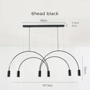 Axyaa Minimalist Postmodern Geometric Chandeliers for Home and Restaurants