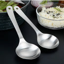 Axyaa Stainless Steel Long Handle Soup Spoon