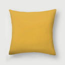 Axyaa Home Decor Polyester Sofa Pillowcase in Warm Orange Blue for Living Room