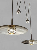 Axyaa LED Pendant Light: Adjustable, Modern, Perfect for Living Room, Dining Room, Bedroom.