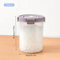 Axyaa Plastic Food Storage Box Handle Sealed Coffee Sugar Container
