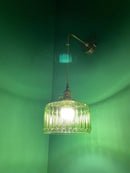 Axyaa Modern Glass Wall Sconce Light for Bedroom Decor